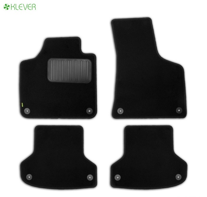 Коврики салона текстильные Standard для Audi A3 хэтчбек 5дв. АКПП (2007-2013) № KLEVER020410101210kh