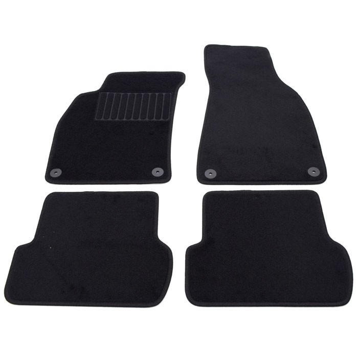 Коврики салона текстильные для Audi A4 (2000-2008) № 1206-UNF3-14P