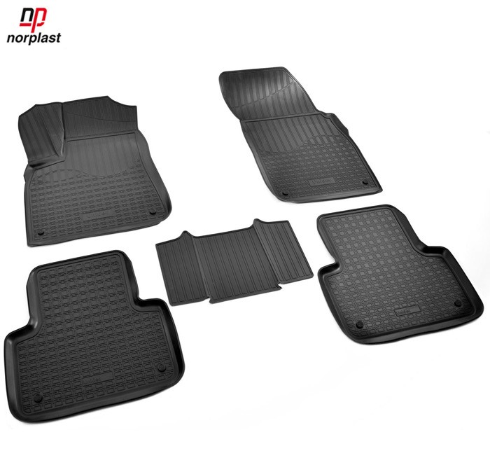 Коврики салона 3D для Audi Q7 5 мест (2015-2018) № NPA11-C05-774