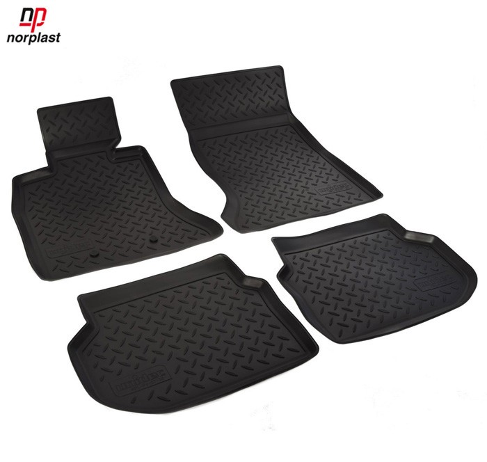 Коврики салона для BMW 5-Серия F10 седан (2010-2013) № NPL-Po-07-30