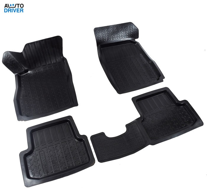 Коврики салона резиновые с бортиком для Ravon R3 (2016-2018)/Chevrolet Aveo седан (2003-2011) № ADRAVG271