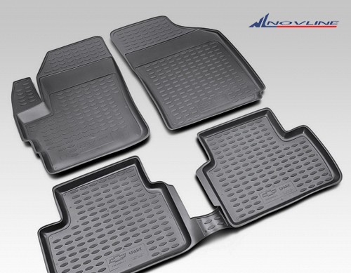 Коврики салона для Chevrolet Spark (2005-2010) № CARCHV00011
Новлайн

