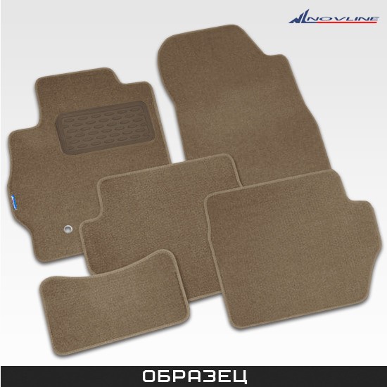 Текстильные коврики в салон для  Chevrolet Spark (2005-2010) бежевые № NLT.08.04.11.112kh
Новлайн
