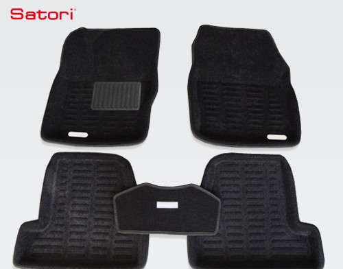 Коврики салона Liner 3D Basic текстильные для Ford Focus 3 (2012-2018) № SI 02-00218