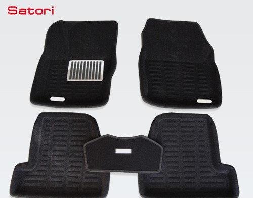 Коврики салона Liner 3D Basic текстильные для Ford Focus 3 (2012-2018) № SI 05-00218