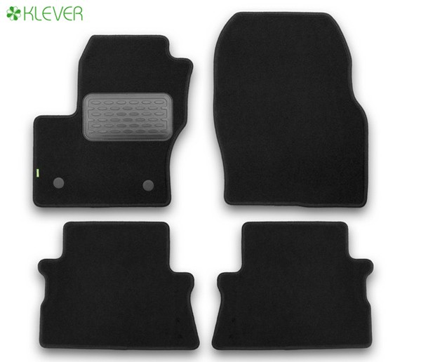 Коврики салона текстильные Standart для Ford Kuga (2013-2018) № KVR02164101210kh