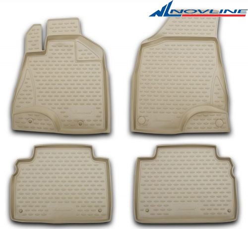 Коврики салона бежевые для Honda CR-V (2007-2012) № NLC.18.15.212k
Новлайн
