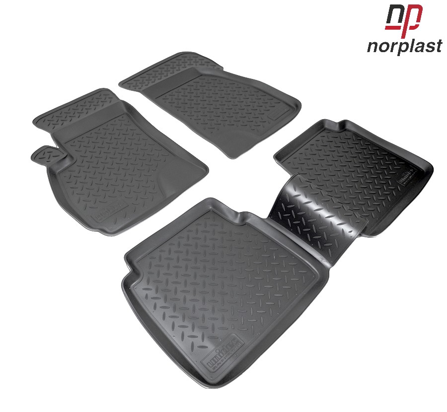 Коврики салона для Hyundai Santa Fe (2000-2006) № NPL-Po-31-21