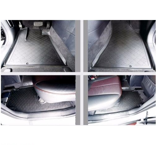 Коврики салона серые для Hyundai Santa Fe (2006-2010) № ST69-00102