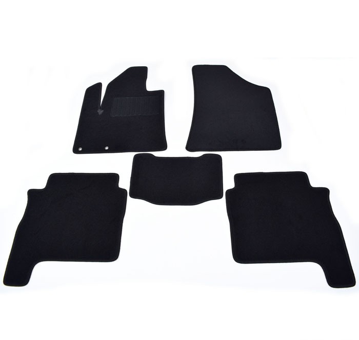 Коврики салона текстильные для Hyundai Santa Fe (2006-2010) № 2414-UNF3-15M
