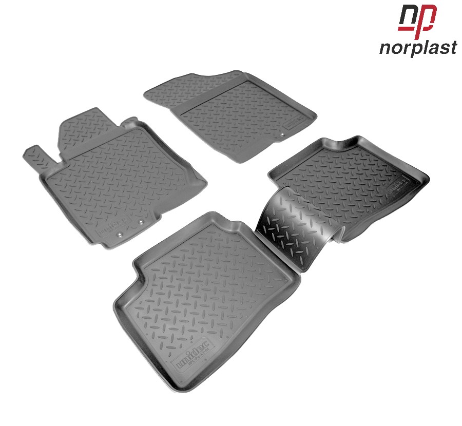 Коврики салона для Kia Ceed (2010-2012) № NPL-Po-43-04