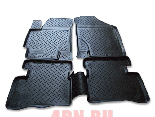 Коврики салона для Kia Rio (2010-2011) № NPL-Po-43-31