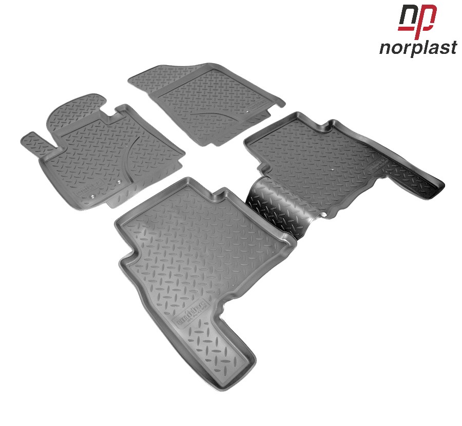 Коврики салона для Kia Sorento (2009-2012) № NPL-Po-43-65N