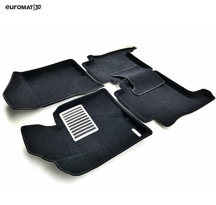 Коврики салона 3D Lux текстильные (Euro-standart) для Kia Sorento (2009-2012) № EM3D-002715