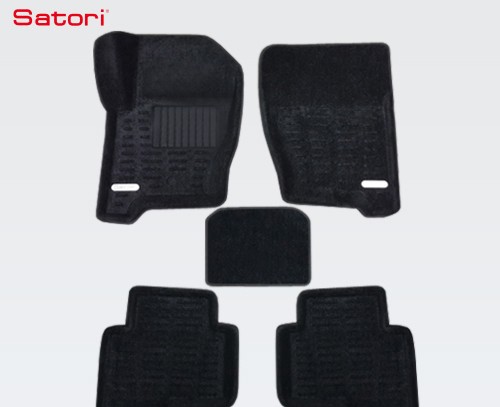 Коврики салона Liner 3D Basic текстильные для Land Rover Discovery 4 (2010-2016) № SI 05-00165