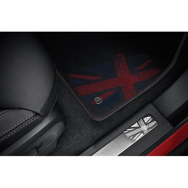 Коврики салона оригинальные Union Jack для Land Rover Evoque лев. руль (2012-2018) № LR068374