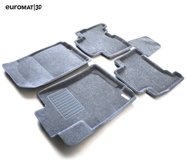 Коврики салона 3D Business текстильные (Euro-standart) серые для Lexus GX 460 (2010-2013) № EMC3D-005115G