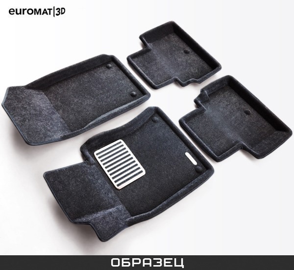 Коврики салона 3D Lux текстильные (Euro-standart) для Lexus LS 460 (2007-2012) № EM3D-003202