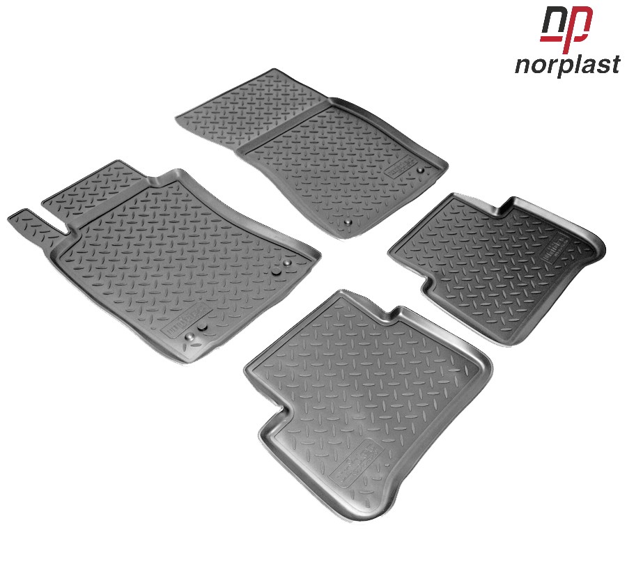 Коврики салона для Mercedes E-Class (W211) (2002-2009) № NPL-Po-56-50
