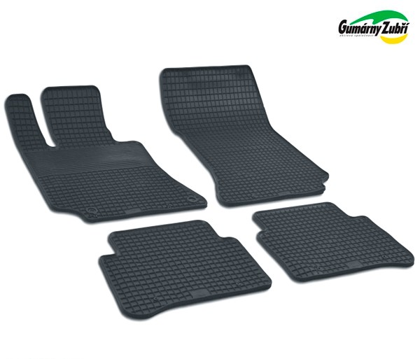 Коврики салона серые для Mercedes E-Class (W212) (2009-2013) № ST 32-00305
