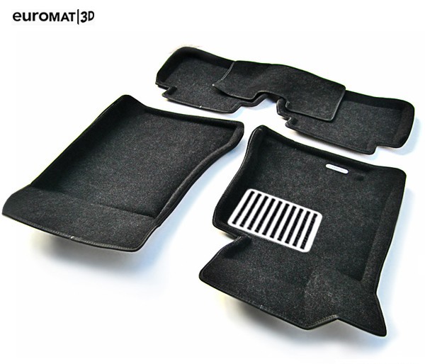 Коврики салона 3D Lux текстильные (Euro-standart) для Mercedes E-Class (W212) (2009-2013) № EM3D-003505