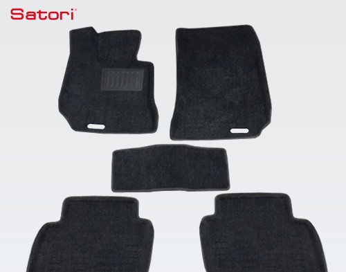 Коврики салона Liner 3D Basic текстильные для Mercedes E-Class (W212) (2009-2013) № SI 02-00159
