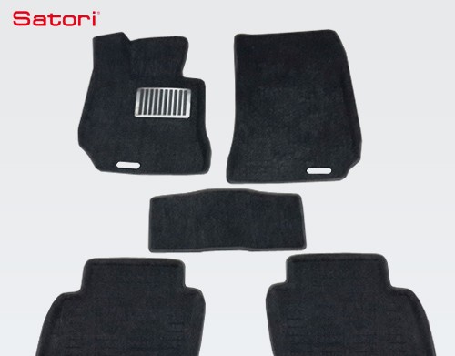 Коврики салона Liner 3D Basic текстильные для Mercedes E-Class (W212) (2009-2013) № SI 05-00159
