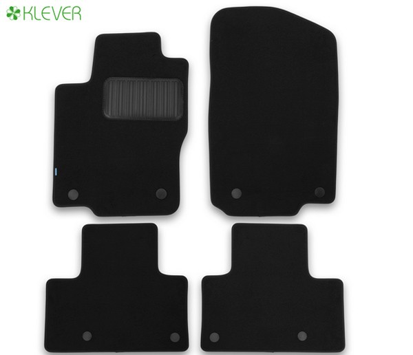 Коврики салона текстильные Premium для Mercedes GL-Class (X166) (2014-2018) № KLEVER03344422110kh