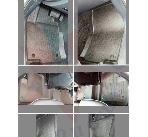 Коврики салона для Mercedes GL-Class (X166) (2013-2018) 3 ряда № ST69-00294