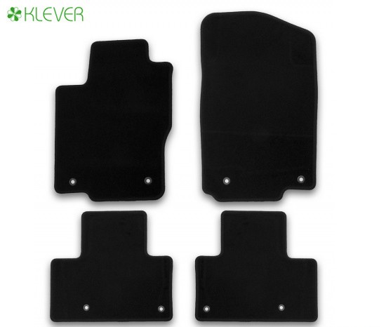 Коврики салона текстильные Econom для Mercedes GL-Class (X166) (2014-2018) № KLEVER01344401200k