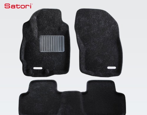 Коврики салона Liner 3D Basic текстильные для Mitsubishi Outlander XL (2007-2012) № SI 02-00043