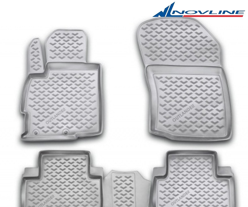 Коврики салона для Mitsubishi Outlander (2012-2018) № BI.001.035
Новлайн
