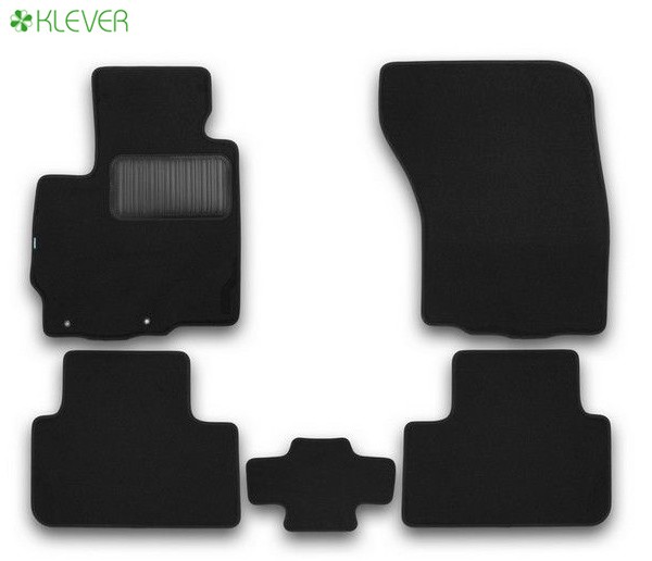 Коврики салона текстильные Premium для Mitsubishi Outlander АКПП (2012-2018) № KVR03352922110kh