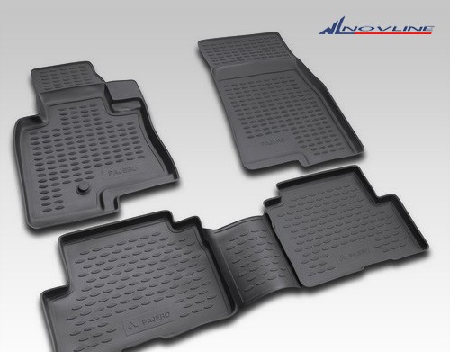 Коврики салона для Mitsubishi Pajero 5-дв. (2000-2006) № BI.001.017
Новлайн
