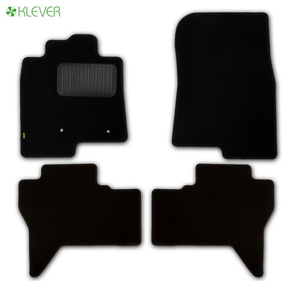 Коврики салона текстильные Standard для Mitsubishi Pajero 4 (2006-2018) № KLEVER02351601210kh