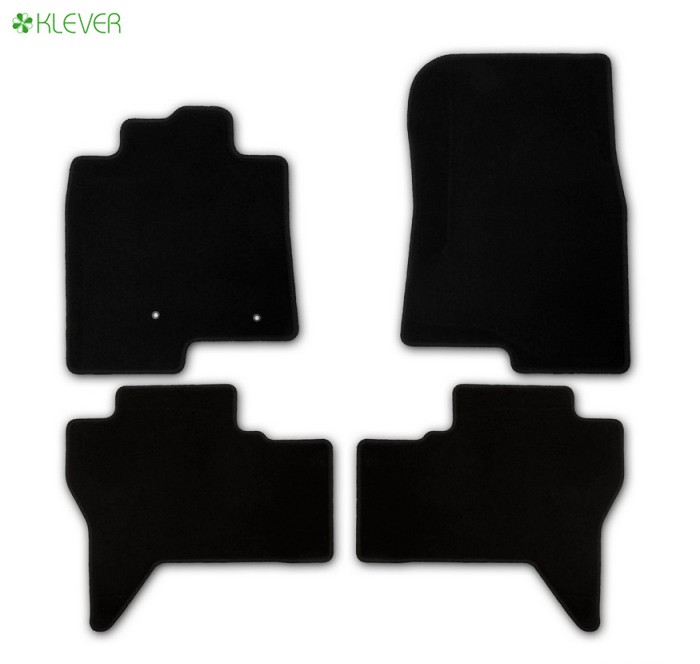 Коврики салона текстильные Econom для Mitsubishi Pajero 4 (2006-2018) № KLEVER01351601200k
