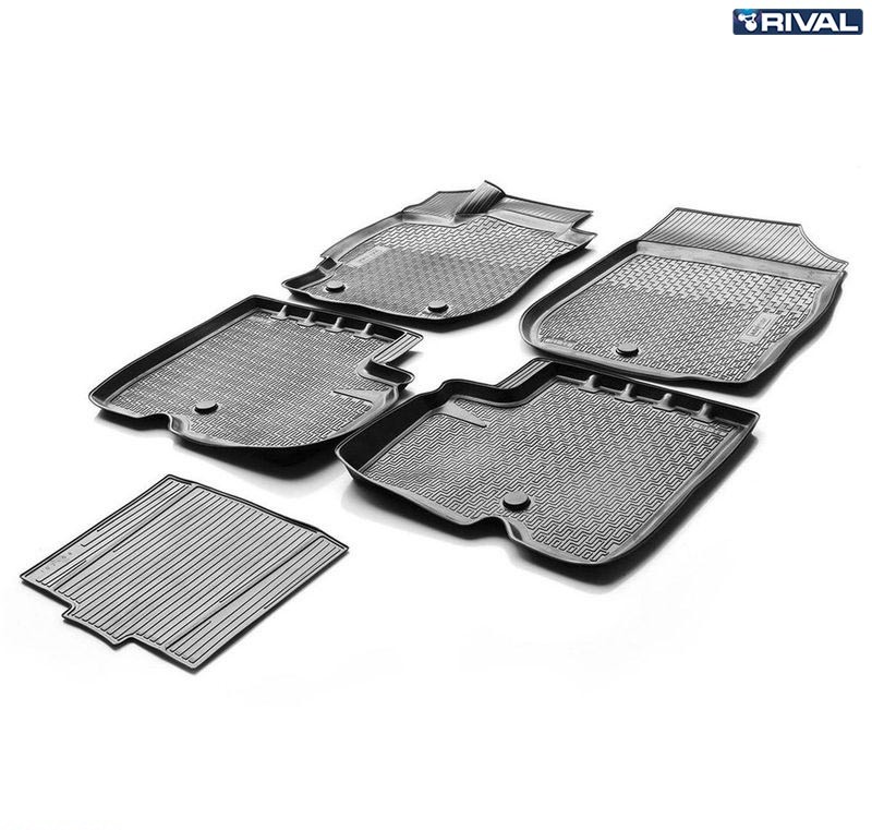 Коврики салона для Nissan Almera G11 (2013-2018) № 14101001