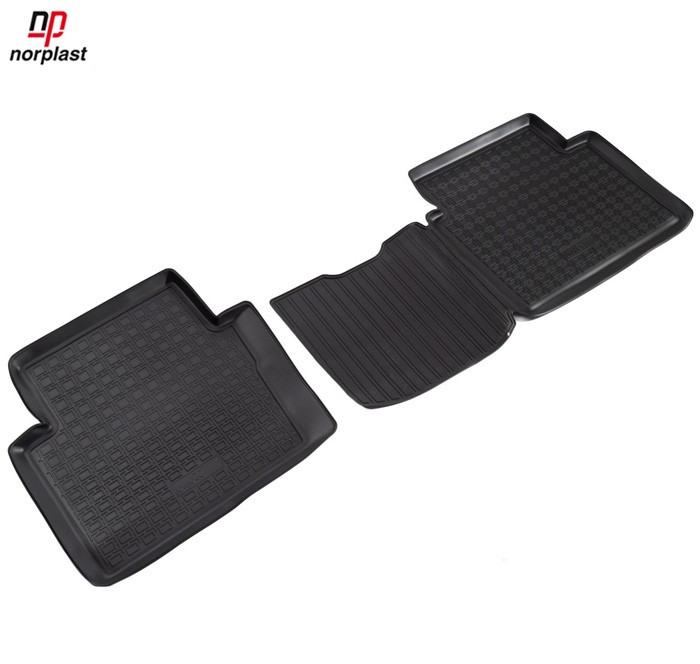 Коврики салона задние для Nissan Qashqai+2 (2008-2014) № NPA01-C61-602