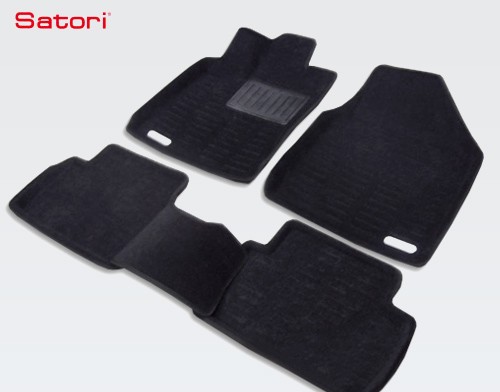 Коврики салона Liner 3D Basic текстильные для Nissan Qashqai (2007-2014) № SI 02-00040