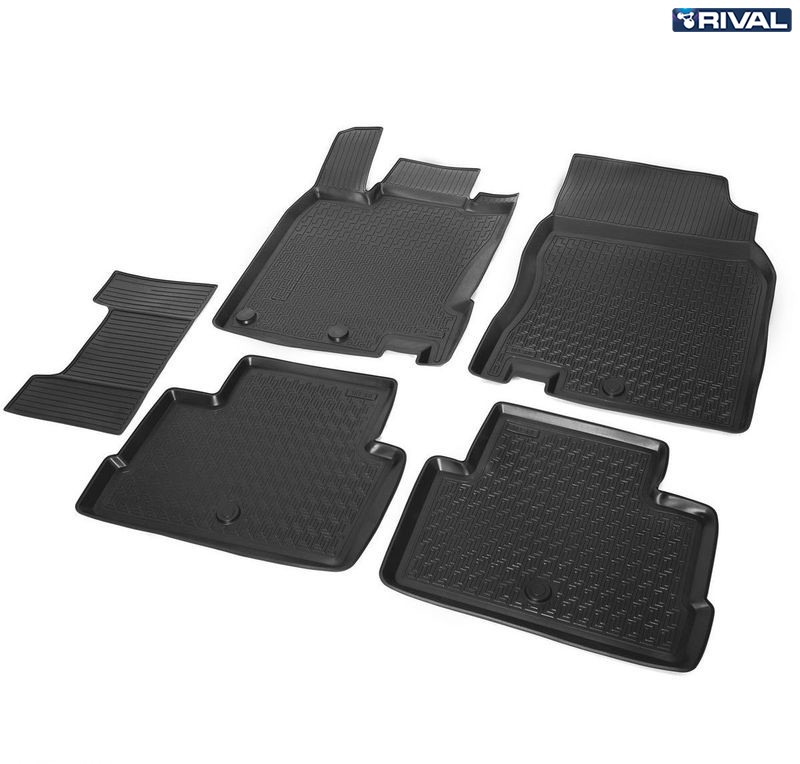 Коврики салона для Nissan Qashqai (кроме Российской сборки) (2014-2015) № 14105001