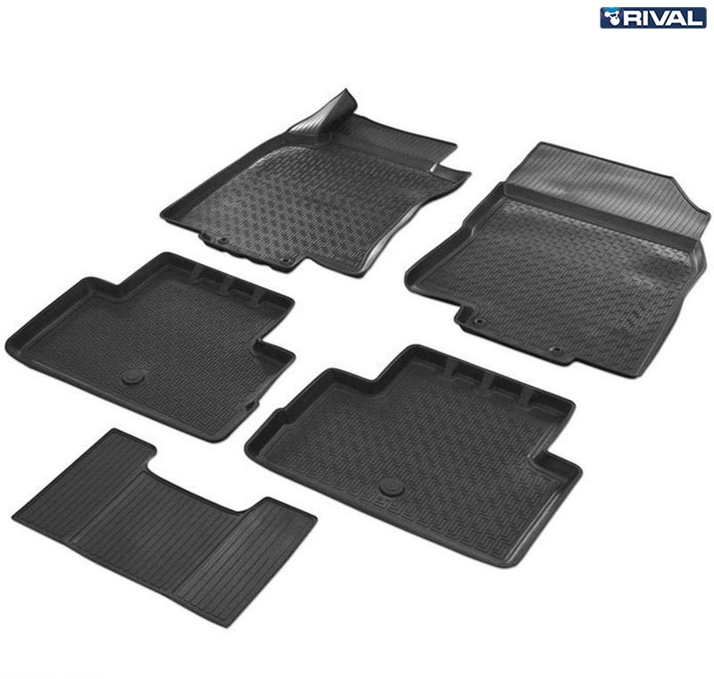 Коврики салона для Nissan Qashqai (сборка РФ) (2015-2018) № 14105004