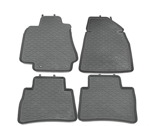 Коврики салона серые для Nissan Tiida (2006-2014) № ST69-00105