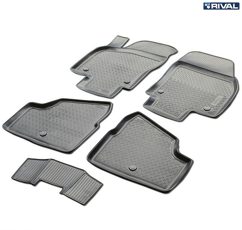 Коврики салона для Opel Astra H хэтчбек 5-дв., универсал (2004-2012) № 14202001