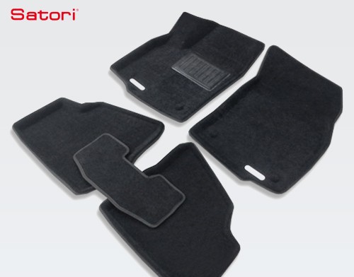 Коврики салона Liner 3D Basic текстильные для Opel Astra H (2006-2012) № SI 02-00083