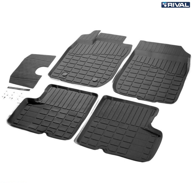 Коврики салона литьевые для Renault Duster 2WD (2010-2015) № 64701001