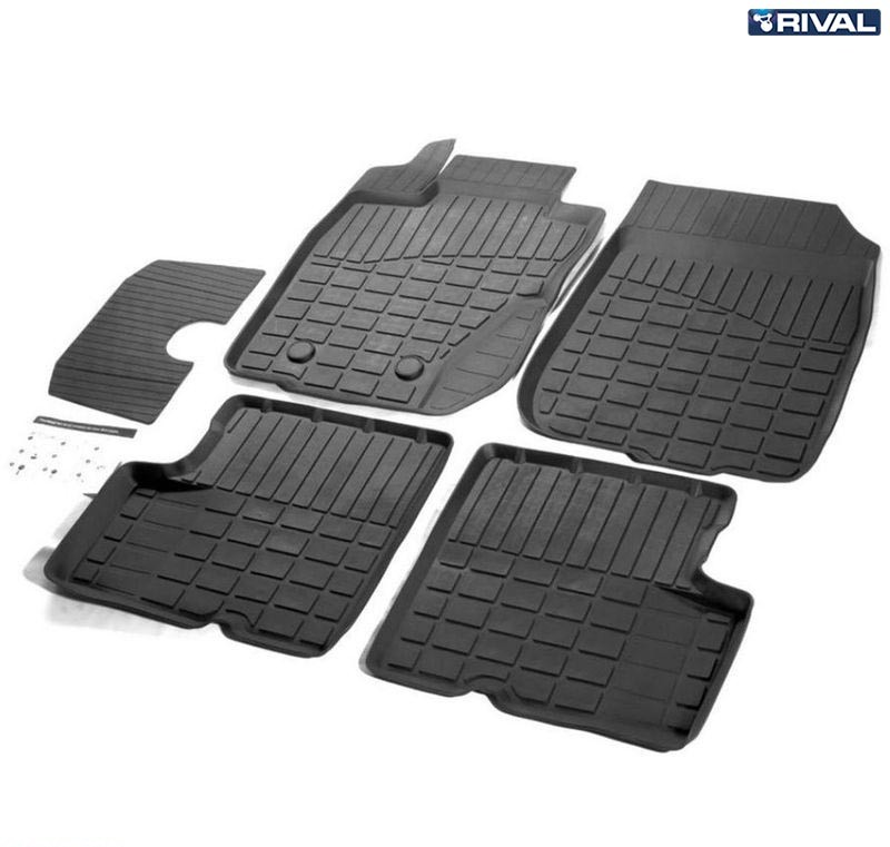 Коврики салона литьевые для Renault Duster 4WD (2010-2015) № 64701002