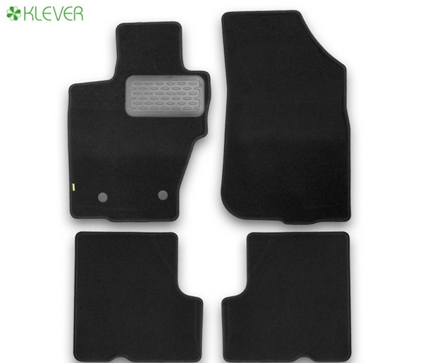 Коврики салона текстильные Standart для Renault Duster 2WD/4WD (2015-2018) № KVR02413201210kh