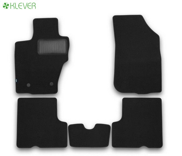 Коврики салона текстильные Premium для Renault Duster 2WD/4WD (2015-2018) № KVR03413222110kh