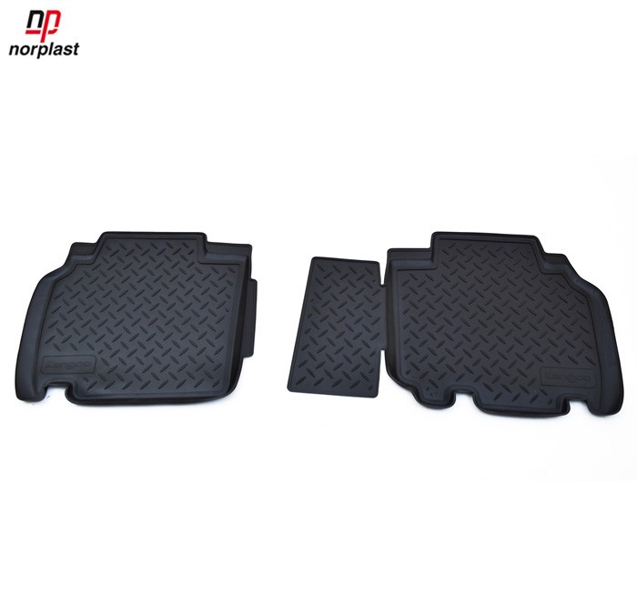 Коврики салона задние для Renault Kangoo (2010-2018) № NPL-Po-69-43