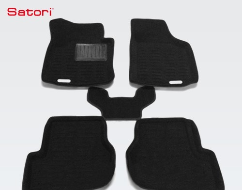 Коврики салона Liner 3D Basic текстильные для Skoda Octavia A5 (2010-2013) № SI 02-00201